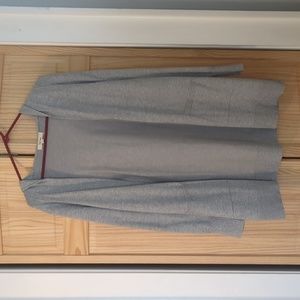 Cardigan with pockets and hood